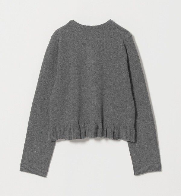 BEAUTY&YOUTH UNITED ARROWS「ペプラム ボタン カーディガン ウォッシャブル」|カーディガン|