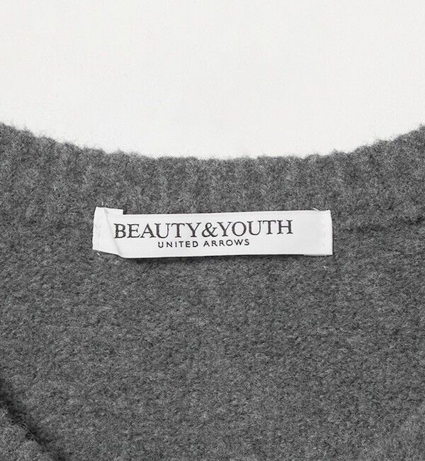 BEAUTY&YOUTH UNITED ARROWS「ペプラム ボタン カーディガン ウォッシャブル」|カーディガン|