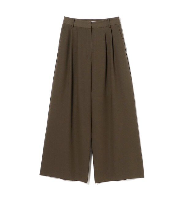 Demi-Luxe BEAMS 「ポプリン 2タックパンツ」|チノ|