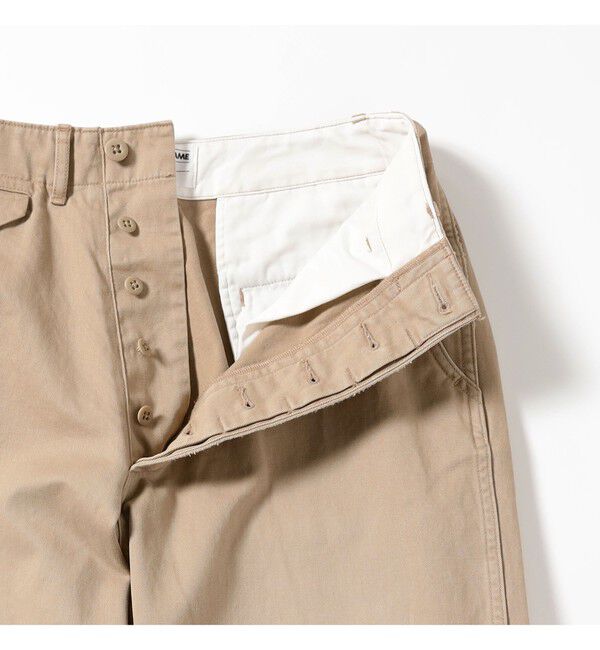 BEAMS SELECTION for WOMEN「【別注】HEAR MY NAME &times; maturely / ニュアンス チノ」|チノ|