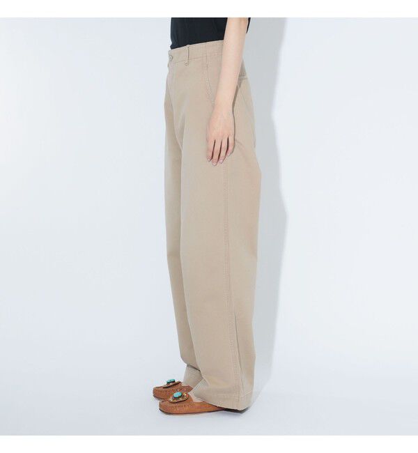 BEAMS SELECTION for WOMEN「【別注】HEAR MY NAME &times; maturely / ニュアンス チノ」|チノ|