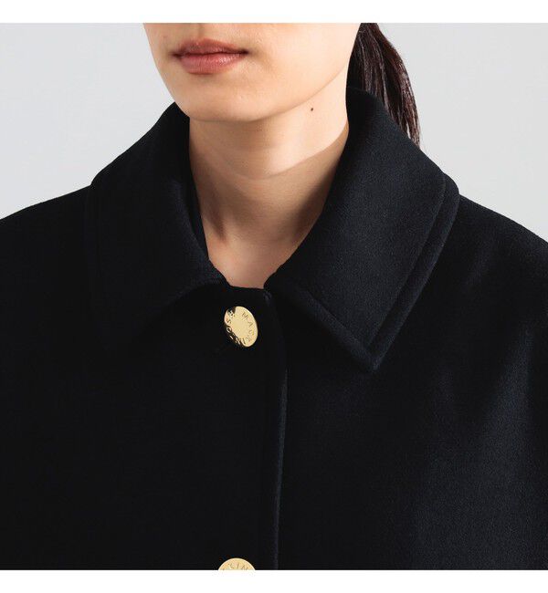 BEAMS SELECTION for WOMEN「MACKINTOSH / NEW HUMBIE レオパード コート」|ダッフルコート|