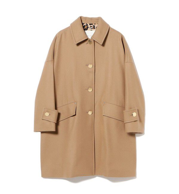 BEAMS SELECTION for WOMEN「MACKINTOSH / NEW HUMBIE レオパード コート」|ダッフルコート|