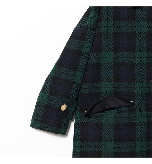 BEAMS SELECTION for WOMEN「MACKINTOSH / NEW HUMBIE ブラックウォッチ コート」|ダッフルコート|