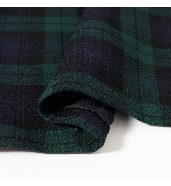 BEAMS SELECTION for WOMEN「MACKINTOSH / NEW HUMBIE ブラックウォッチ コート」|ダッフルコート|
