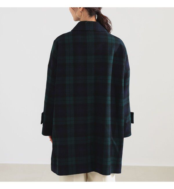 BEAMS SELECTION for WOMEN「MACKINTOSH / NEW HUMBIE ブラックウォッチ コート」|ダッフルコート|