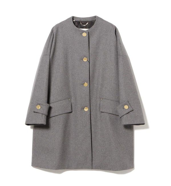 Demi-Luxe BEAMS 「MACKINTOSH / NEW HUMBIE ノーカラー コート」|ダッフルコート|
