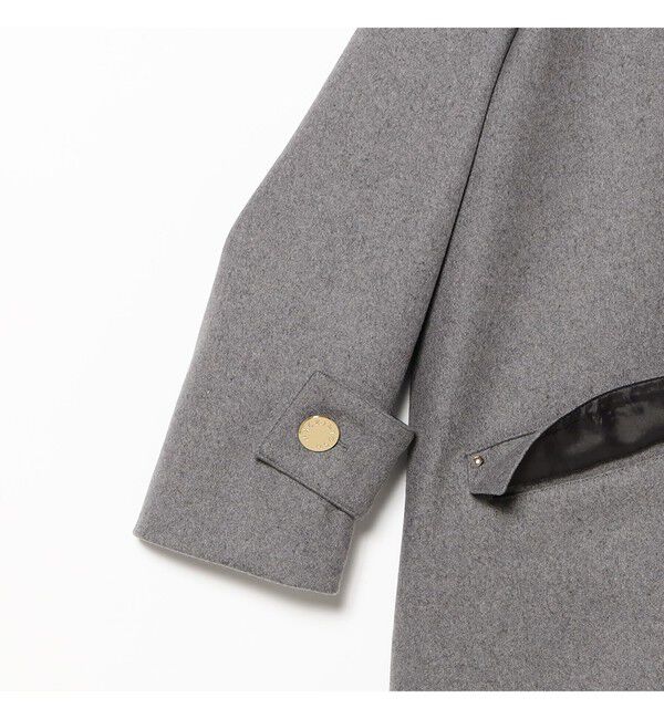 Demi-Luxe BEAMS 「MACKINTOSH / NEW HUMBIE ノーカラー コート」|ダッフルコート|