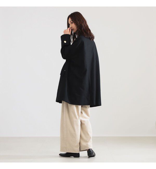 Demi-Luxe BEAMS 「MACKINTOSH / NEW HUMBIE ノーカラー コート」|ダッフルコート|
