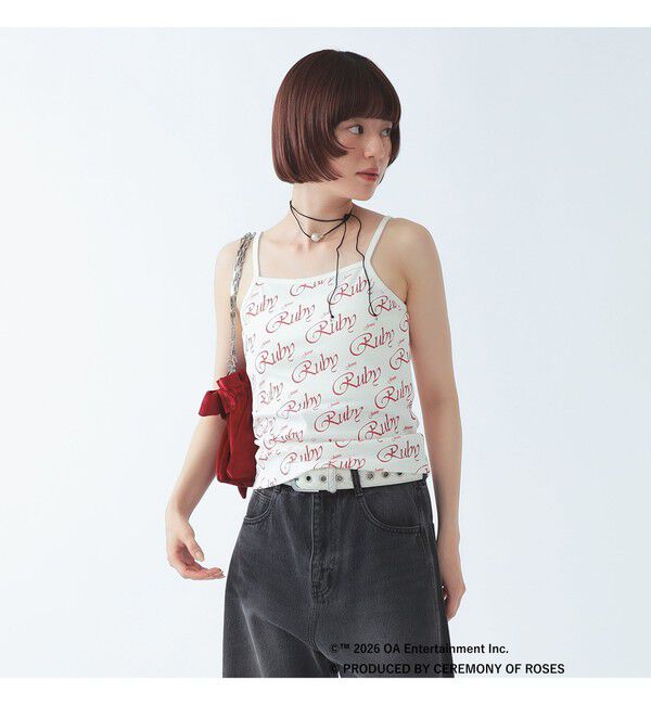 BEAMS SELECTION for WOMEN「JENNIE / Logo Camisole」|Tシャツ・カットソー|