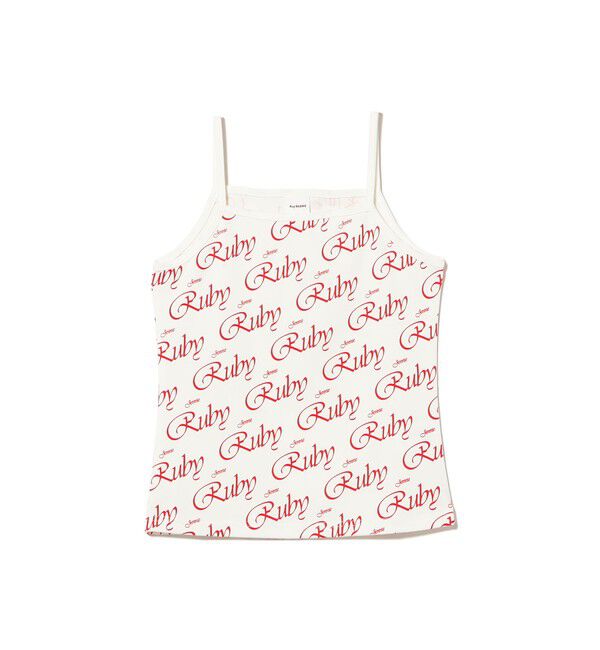 BEAMS SELECTION for WOMEN「JENNIE / Logo Camisole」|Tシャツ・カットソー|