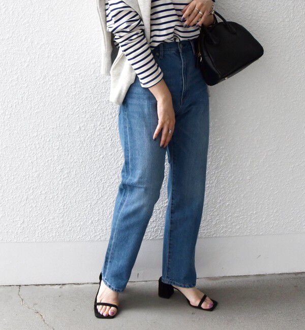 SHIPS any「ハイライズ デニムパンツ［SHIPS any DENIM］」|デニム|