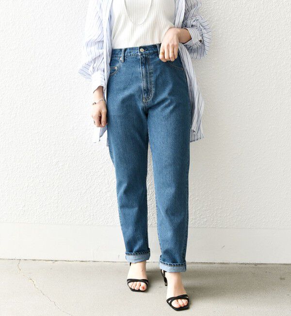 SHIPS any「ハイライズ デニムパンツ［SHIPS any DENIM］」|デニム|