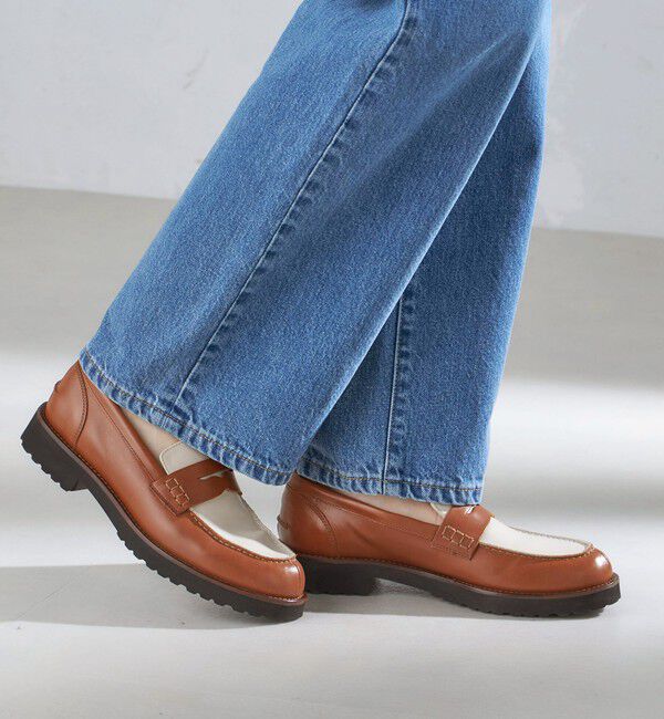 SHIPS for women「PASCUCCI:ワイド ローファー◇」|ローファー|
