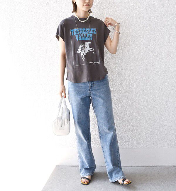 SHIPS for women「【SHIPS別注】TENNESSEE:フレンチ スリーブ プルオーバー」|タンクトップ|