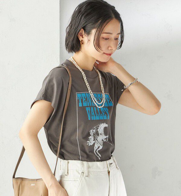 SHIPS for women「【SHIPS別注】TENNESSEE:フレンチ スリーブ プルオーバー」|タンクトップ|