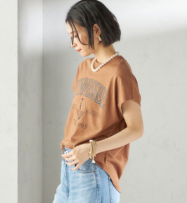 SHIPS for women「【SHIPS別注】TENNESSEE:フレンチ スリーブ プルオーバー」|タンクトップ|