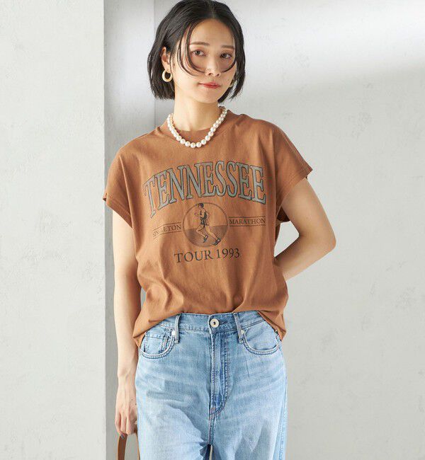 SHIPS for women「【SHIPS別注】TENNESSEE:フレンチ スリーブ プルオーバー」|タンクトップ|