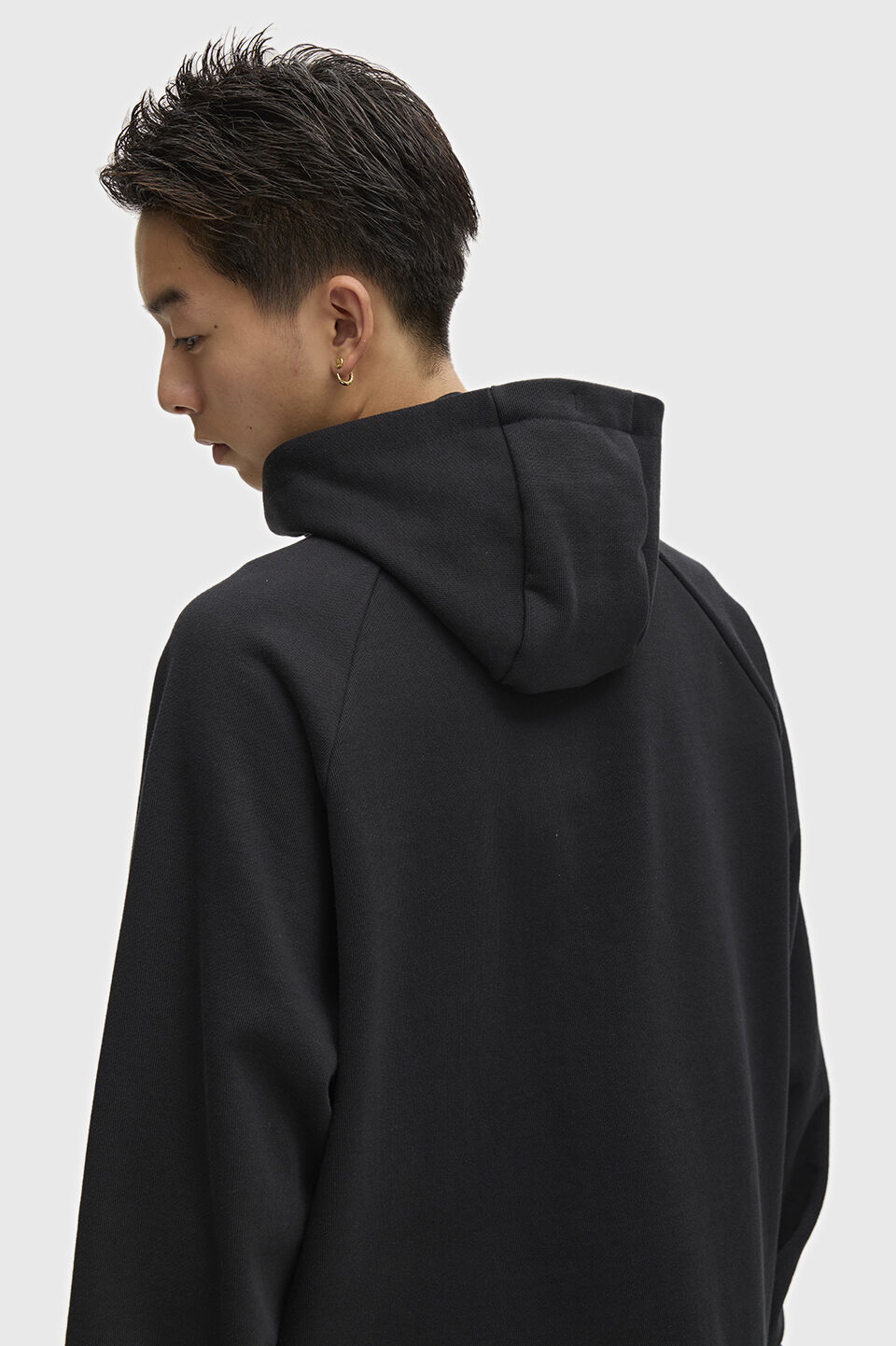 FRED PERRY 「FRED PERRY／Hooded Smock Sweatshirt／フードスモックスウェット」|パーカー|