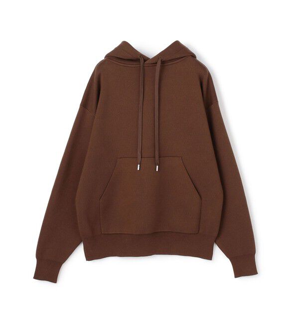 CABaN「CABaN コットンカシミヤ パーカ」|ニット・セーター|49 ダークブラウン