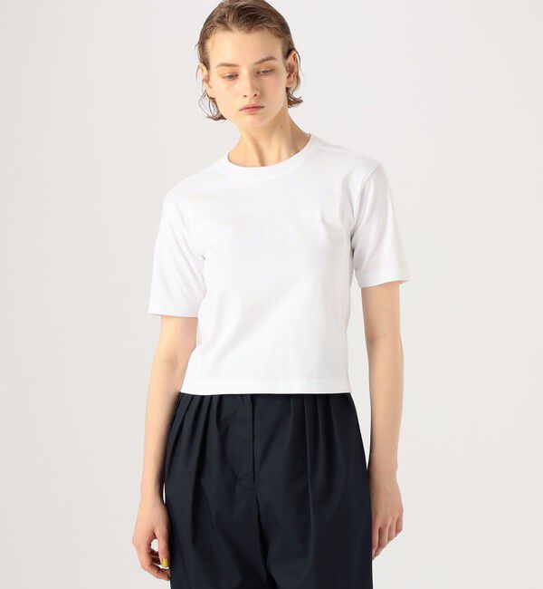CABaN「ドライスビンコットン ハーフスリーブTシャツ」|Tシャツ・カットソー|