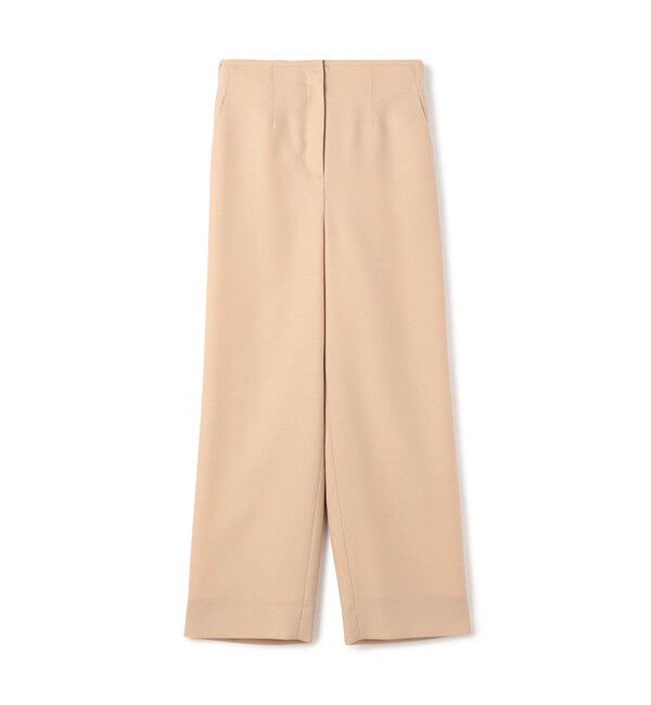 Ballsey「ライトカルゼ ストレートパンツ」|スラックス|43 ベージュ