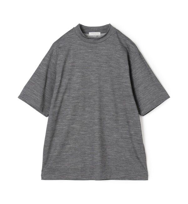 TOMORROWLAND MENS「ウールポリエステル モックネックプルオーバー」|Tシャツ・カットソー|15 グレー
