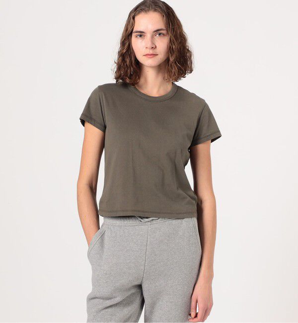 JAMES PERSE「コットンジャージー クルーネックTシャツ WBEL3120」|Tシャツ・カットソー|