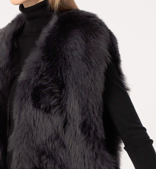 TOMORROWLAND BUYING WEAR「CINQUANTA FUR ジレ」|ダウンベスト・ベスト|