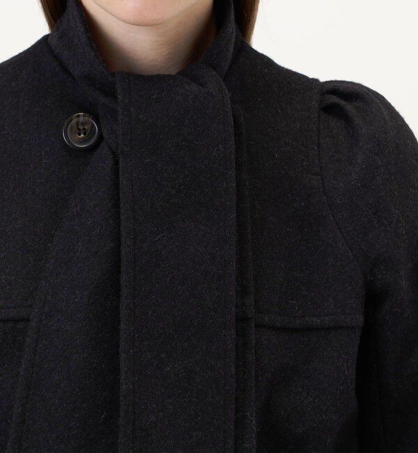 TOMORROWLAND BUYING WEAR「STEFAN COOKE BOW NECK JACKET ボウタイネックジャケット」|ピーコート|