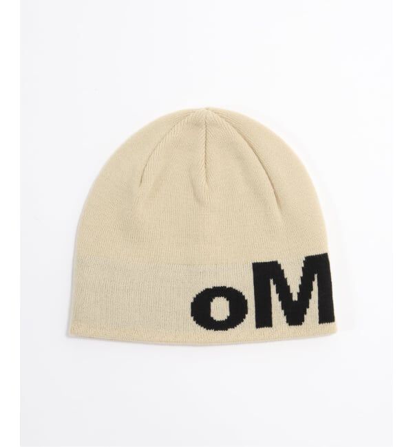 JOURNAL STANDARD「OMA DESIGN STUDIOS LOGO SKULL CAP」|ニット帽|ホワイト