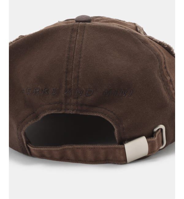 Oriens JOURNAL STANDARD「【P.A.M/パム】ALIEN BUTTERFLY TONAL BASEBALL CAP（BROWN）」|キャップ・キャスケット|