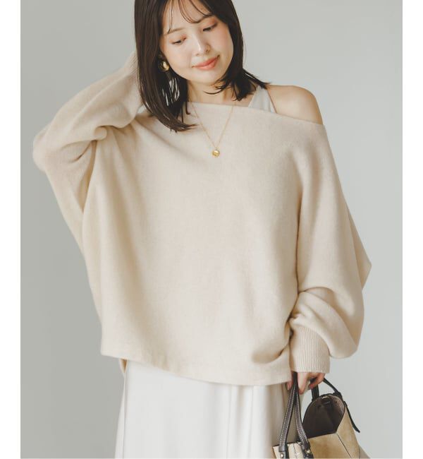 NOBLE「《追加・WEB限定カラーあり》ファインウールドルマンプルオーバー2」|ニット・セーター|