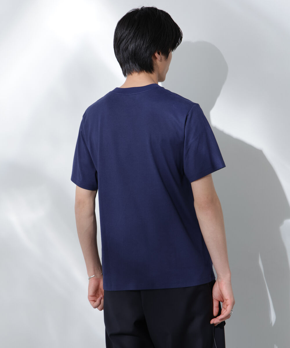 nano･universe「Anti Soaked(R) 汗染み防止 クルーネック レギュラーシルエットTシャツ」|Tシャツ・カットソー|