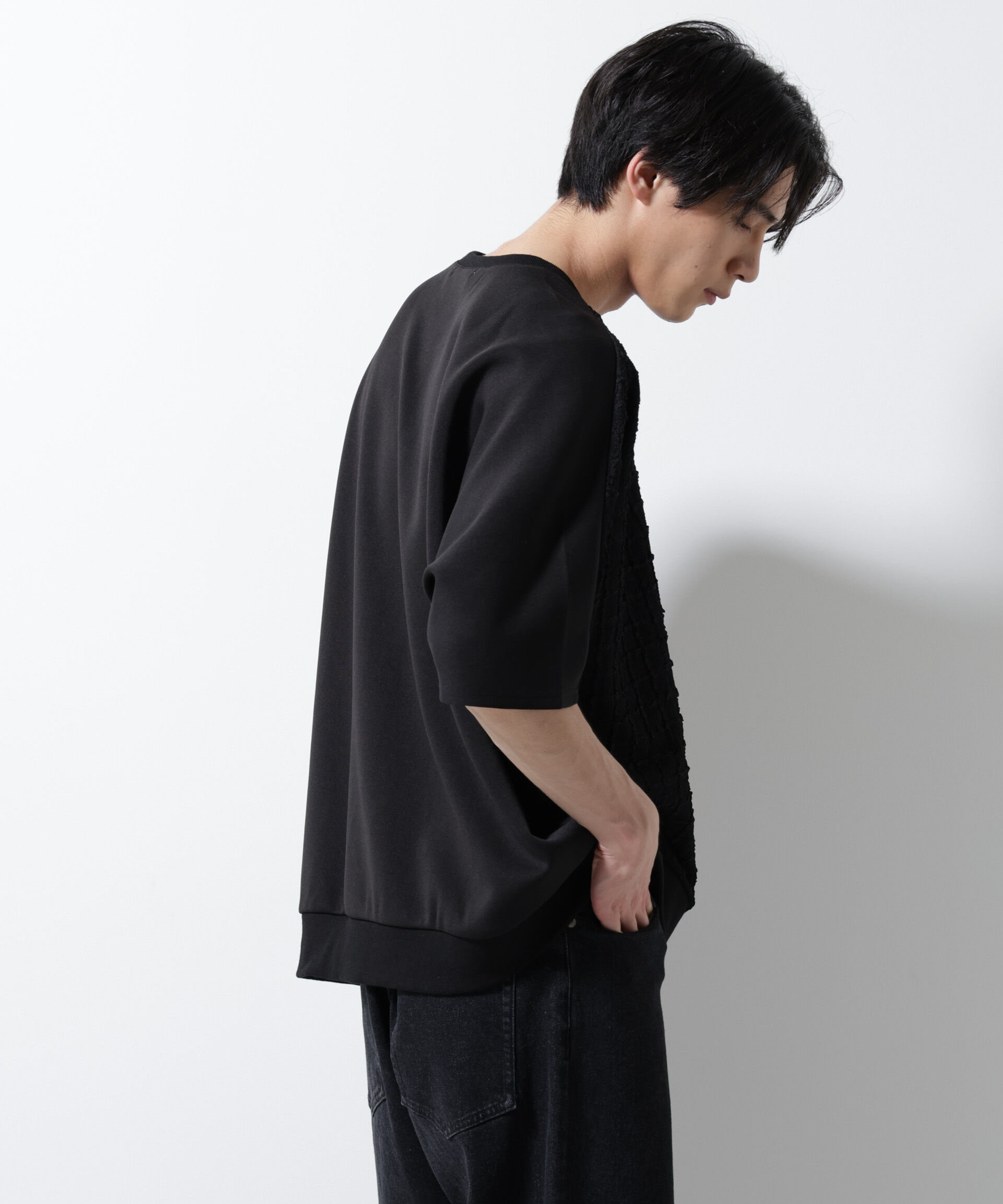 NANO universe「フクレジャガードTシャツ」|Tシャツ・カットソー|