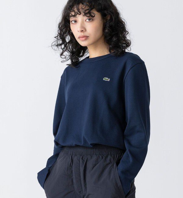 LACOSTE「クラシックフィット ビッグピケ ロングスリーブTシャツ」|Tシャツ・カットソー|