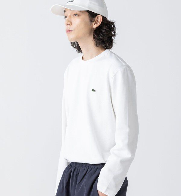 LACOSTE「クラシックフィット ビッグピケ ロングスリーブTシャツ」|Tシャツ・カットソー|