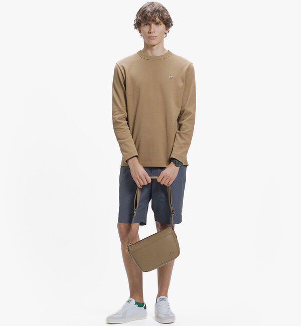LACOSTE「クラシックフィット ビッグピケ ロングスリーブTシャツ」|Tシャツ・カットソー|