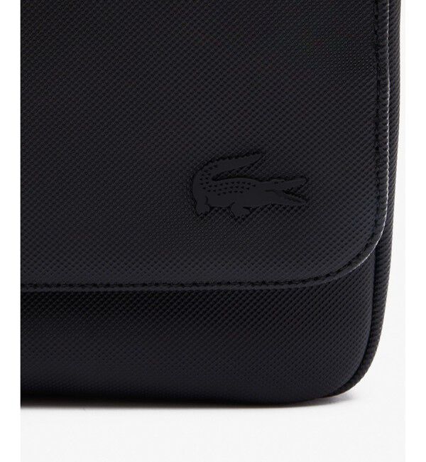 LACOSTE「メンズクラシック スリムフラップサッチェルバッグ / ショルダーバッグ」|ショルダー・メッセンジャー|