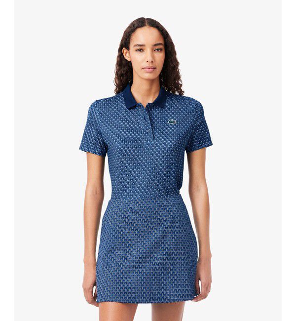 LACOSTE「UPF50+ ロベール・ジョルジュウルトラドライ ゴルフポロシャツ」|ポロシャツ|ロイヤルブルー