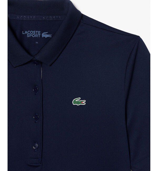 LACOSTE「ウルトラドライ仕様ストレッチゴルフポロシャツ (半袖)」|ポロシャツ|