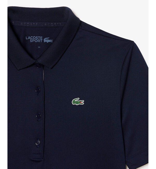 LACOSTE「ウルトラドライ仕様ストレッチゴルフポロシャツ (半袖)」|ポロシャツ|
