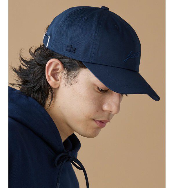LACOSTE「トーン・オン・トーン6パネルキャップ」|キャップ・キャスケット|