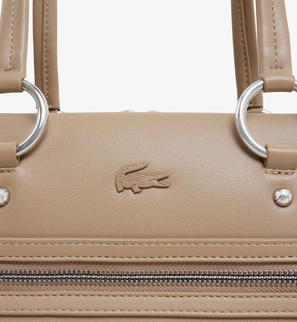 LACOSTE「セリス ワントーンハンドルバッグ」|ハンドバッグ|