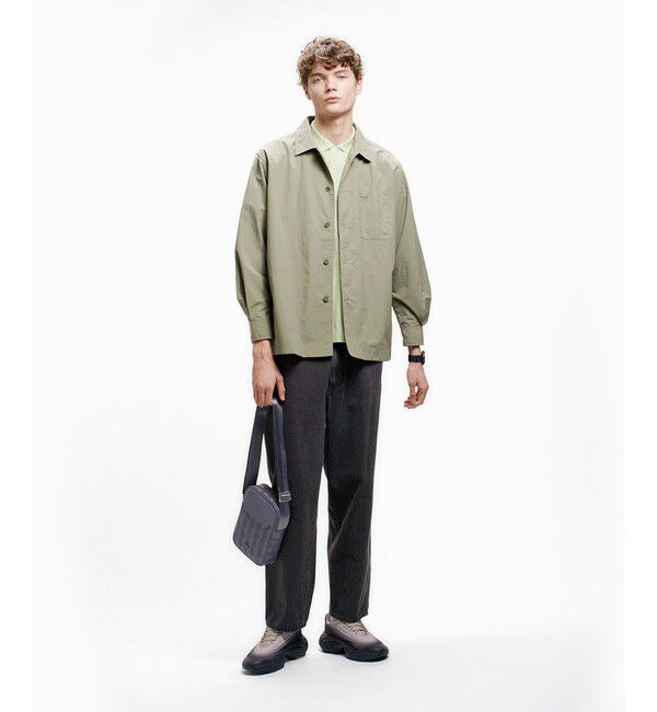 LACOSTE「ナイロンリップシャツジャケット」|シャツ・ブラウス|