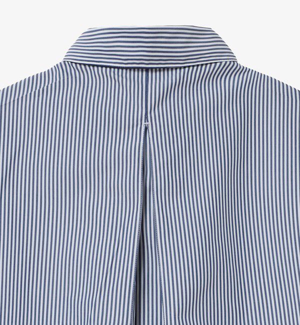 LACOSTE「オーバーサイズ ストライプロングシャツ」|シャツ・ブラウス|