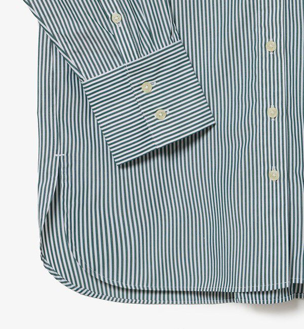 LACOSTE「オーバーサイズ ストライプロングシャツ」|シャツ・ブラウス|