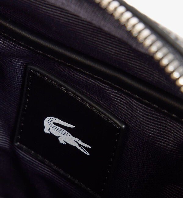 LACOSTE「オシアン ミニレザーリポーターバッグ」|ショルダー・メッセンジャー|