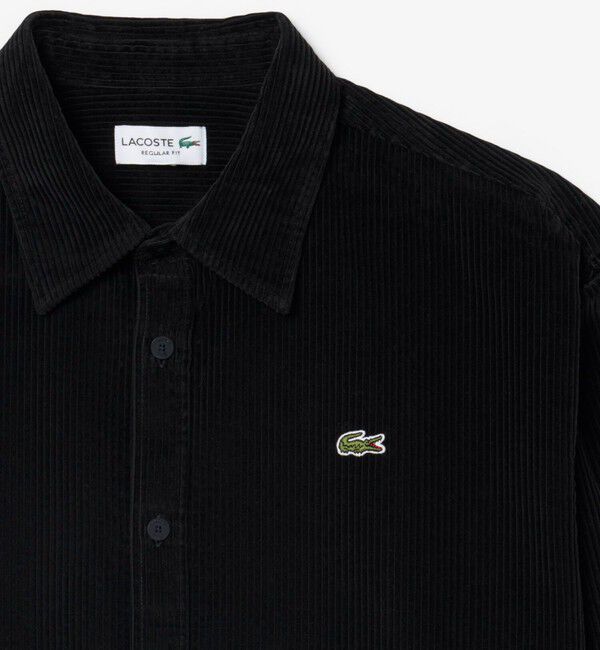 LACOSTE「太畝コーデュロイシャツ」|シャツ・ブラウス|