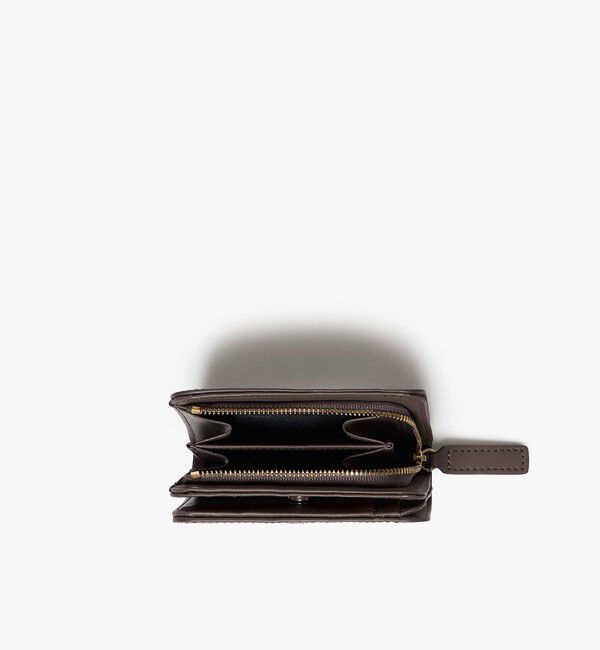 LACOSTE「メタルワニロゴ2つ折りウォレット」|財布|